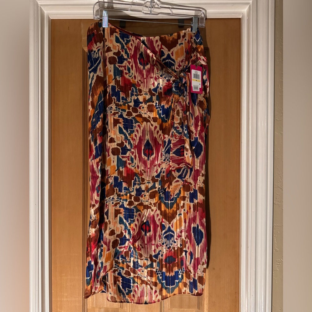 Vince Camuto Multicolor Abstract Dress